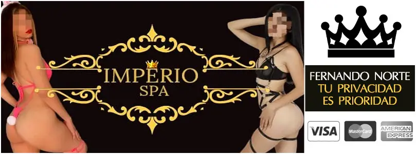 Imperio Spa Fernando de la Mora: Putas y escorts VIP Imperio SPA, banner lateral de agencia de escorts en Santa Mar脙颅a